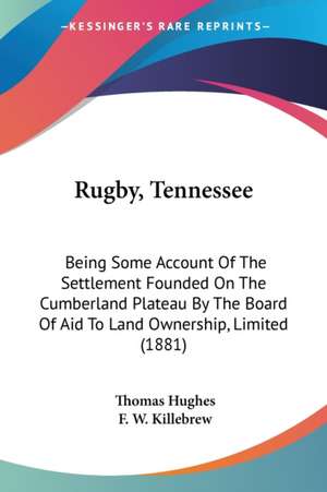 Rugby, Tennessee de Thomas Hughes