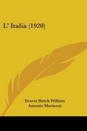 L' Italia (1920) de Ernest Hatch Wilkins