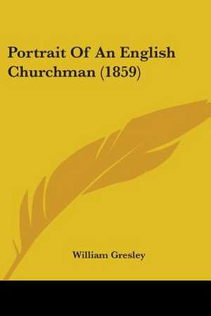 Portrait Of An English Churchman (1859) de William Gresley