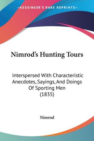 Nimrod's Hunting Tours de Nimrod