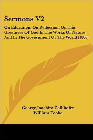 Sermons V2 de George Joachim Zollikofer