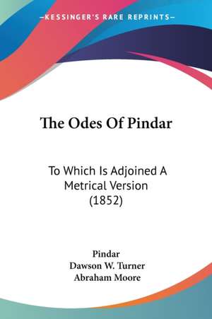 The Odes Of Pindar de Pindar