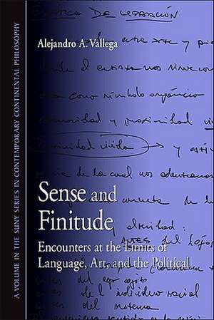 Sense and Finitude