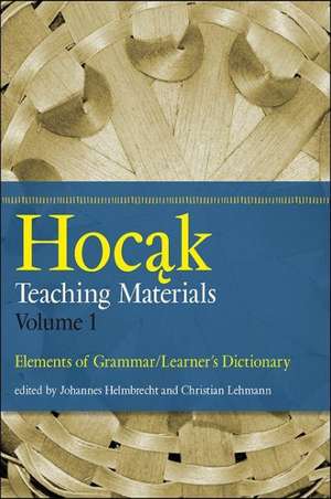 Hocak Teaching Materials de Johannes Helmbrecht