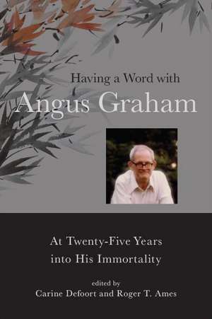 Having a Word with Angus Graham