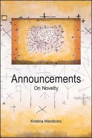Announcements de Kristina Mendicino