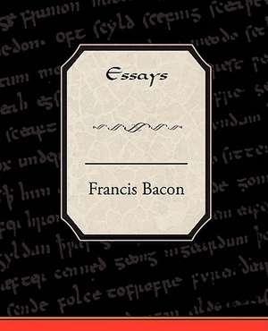 Essays de Francis Bacon