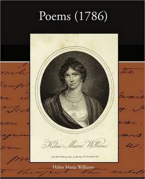 Poems 1786 de Helen Maria Williams