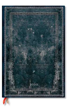 Midnight Steel Grande Vertical 2020 Diary