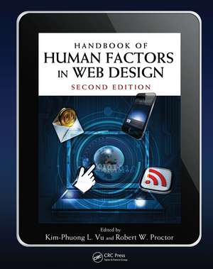 Handbook of Human Factors in Web Design de Kim-Phuong L. Vu