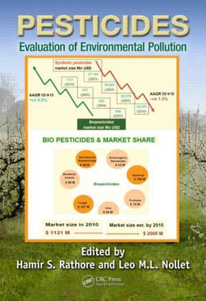 Pesticides: Evaluation of Environmental Pollution de Hamir S. Rathore