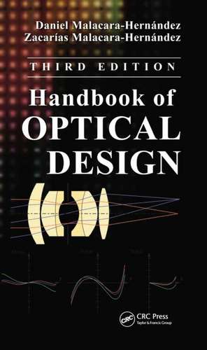 Handbook of Optical Design de Daniel Malacara-Hernández