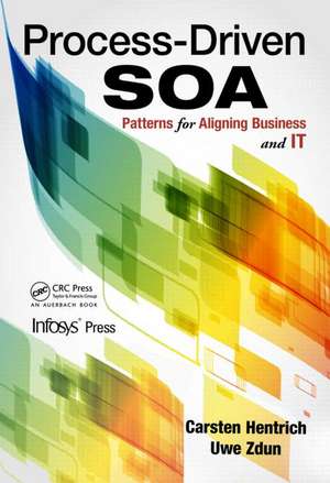Process-Driven SOA: Patterns for Aligning Business and IT de Carsten Hentrich