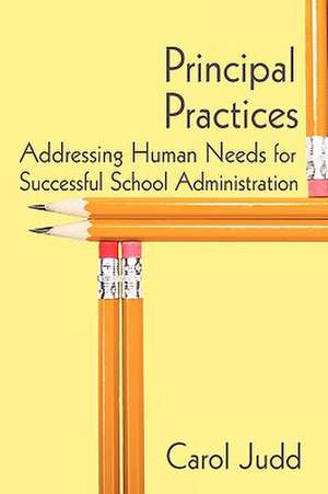 Principal Practices de Carol Judd