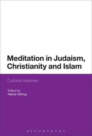 Meditation in Judaism, Christianity and Islam: Cultural Histories de Professor Halvor Eifring