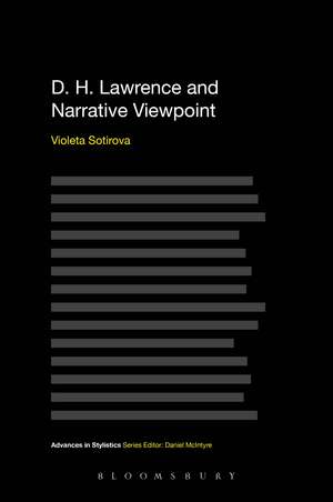 D. H. Lawrence and Narrative Viewpoint de Dr Violeta Sotirova