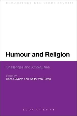 Humour and Religion: Challenges and Ambiguities de Associate Professor Hans Geybels