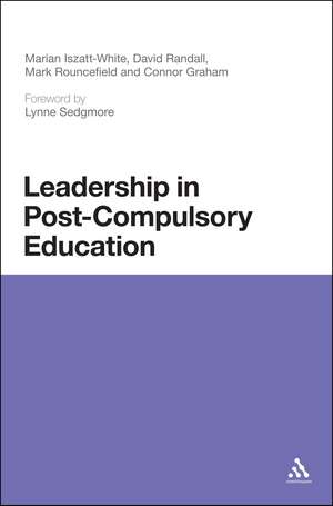 Leadership in Post-Compulsory Education de Dr Marian Iszatt-White