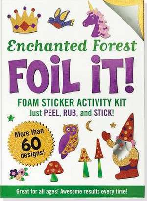 Large Foil It! Enchanted Forest de Peter Pauper Press