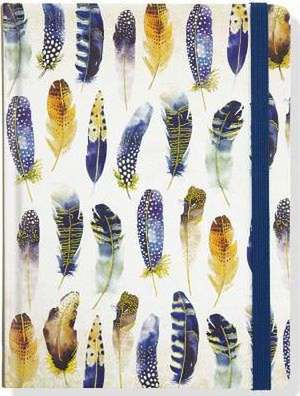 WATERCOLOR FEATHERS JOURNAL (D de Inc Peter Pauper Press