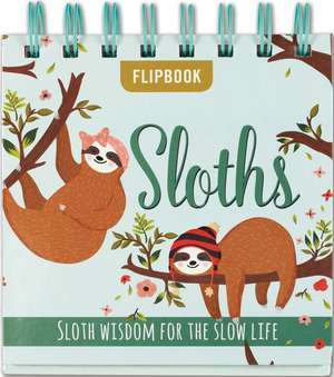 Sloths Desktop Flipbook de Inc Peter Pauper Press