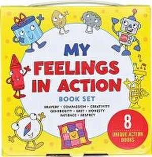 My Feelings in Action (8 Books to Help Your Child Process Their Emotions; (Bravery, Compassion, Creativity, Generosity, Grit, Honesty, Patience, Respect) de Hannah Beilenson