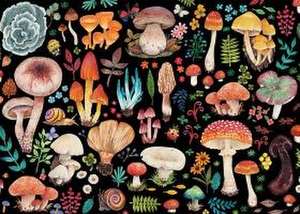 Mushrooms 1000-Piece Jigsaw Puzzle de Peter Pauper Press Inc