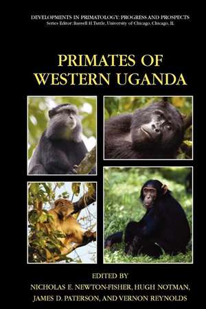 Primates of Western Uganda de Nicholas E. Newton-Fisher