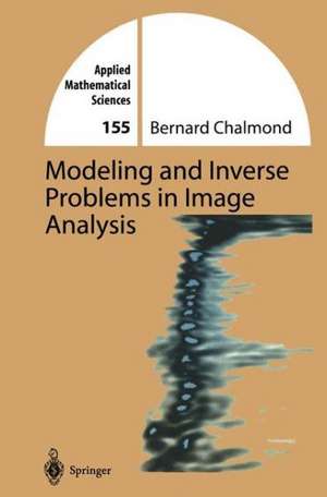 Modeling and Inverse Problems in Imaging Analysis de Bernard Chalmond