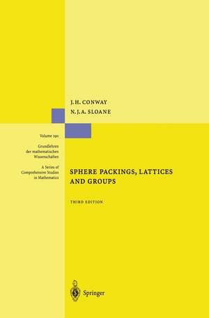 Sphere Packings, Lattices and Groups de John Conway