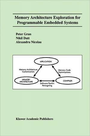 Memory Architecture Exploration for Programmable Embedded Systems de Peter Grun