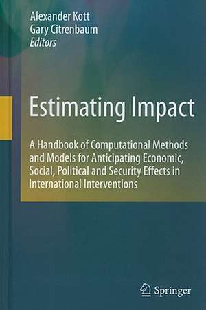 Estimating Impact de Alexander Kott