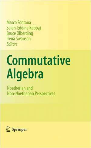 Commutative Algebra: Noetherian and Non-Noetherian Perspectives de Marco Fontana