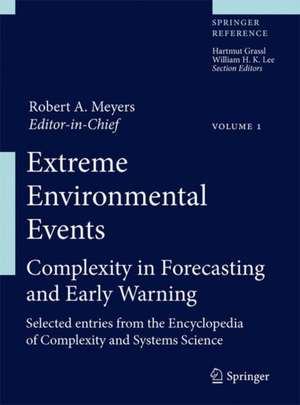 Extreme Environmental Events: Complexity in Forecasting and Early Warning de Robert A. Meyers