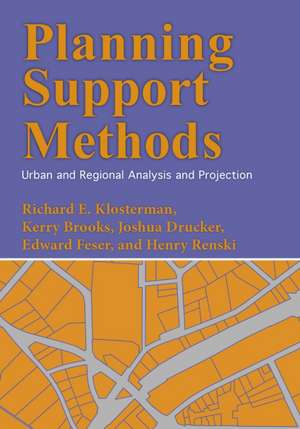 Planning Support Methods de Richard E Klosterman