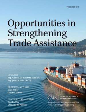 Opportunities in Strengthening Trade Assistance de Scott Miller