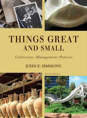Things Great and Small de John E Simmons
