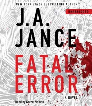 Fatal Error de J. A. Jance