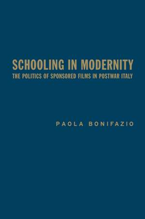 Schooling in Modernity de Paola Bonifazio