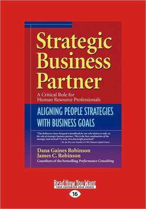 Strategic Business Partner de Dana Gaines Robinson