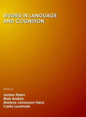 Studies in Language and Cognition de Mats Andren