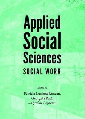 Applied Social Sciences: Social Work de Stefan Cojocaru