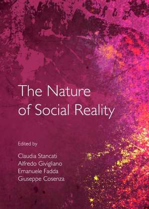 The Nature of Social Reality de Giuseppe Cosenza