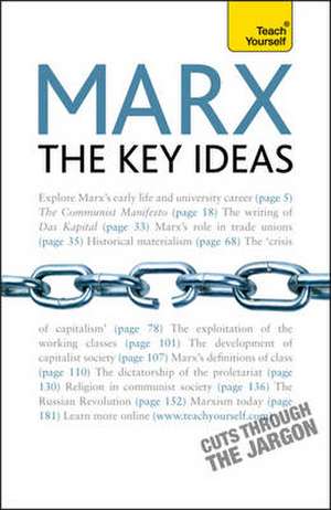 Marx - The Key Ideas de Gill Hands