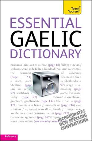 Essential Gaelic Dictionary: Teach Yourself de Boyd Robertson