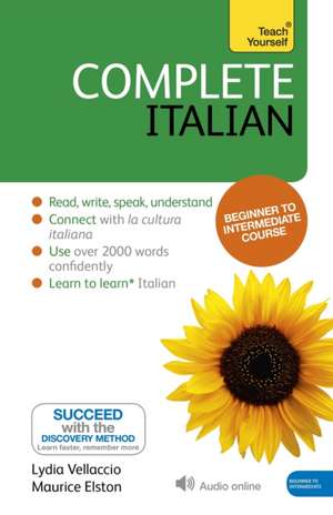 Complete Italian Beginner to Intermediate Course: Learn to Read, Write, Speak and Understand a New Language de Clelia Boscolo