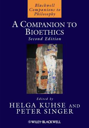 A Companion to Bioethics 2e de H Kuhse