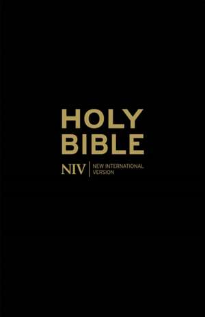 NIV Holy Bible - Anglicised Black Gift and Award de New International Version