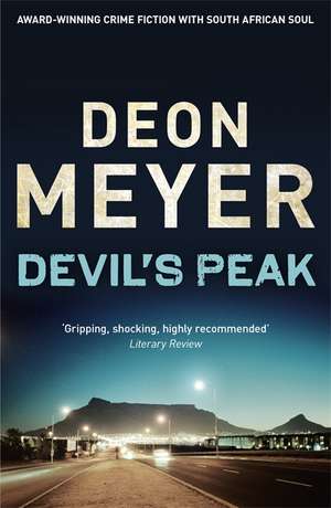 Devil's Peak de Deon Meyer