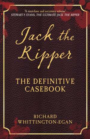 Jack the Ripper de Richard Whittington-Egan